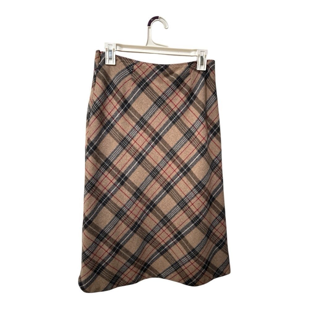 GAP Brown Midi A-Line Skirt